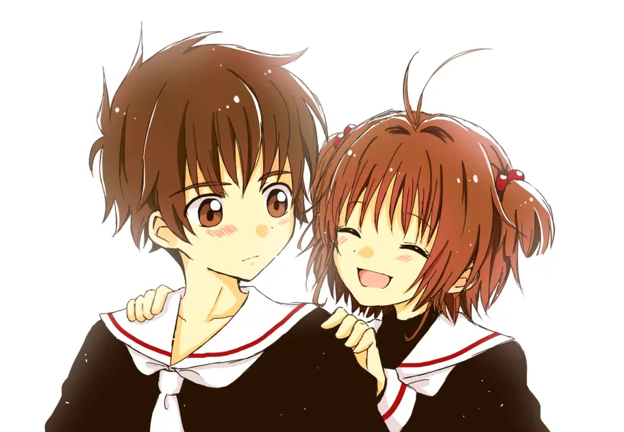 カードキャプターさくら、木之本桜が天使のような衣装を着て微笑んでいる画像、なにこれ天使